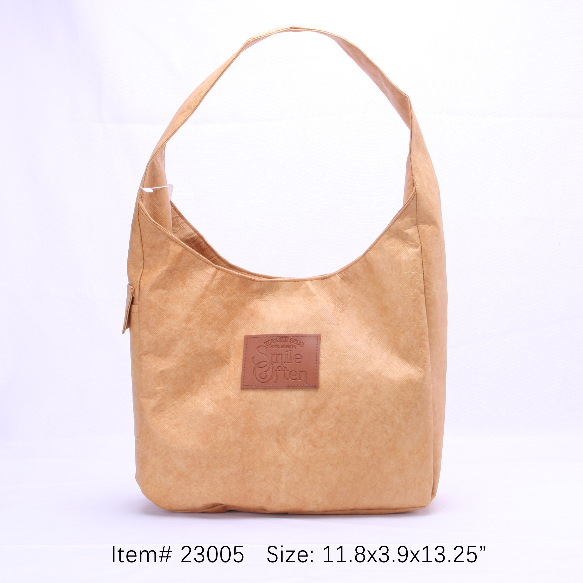 High Quality Wholesale Waterproof Should bag Shopping Grocery Washed Kraft Dupont Tyvek Paper Tote Bag