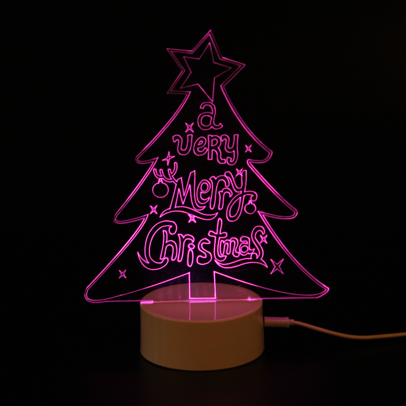 EP0053 LED Tree - Night Lamp wood base for home decoration